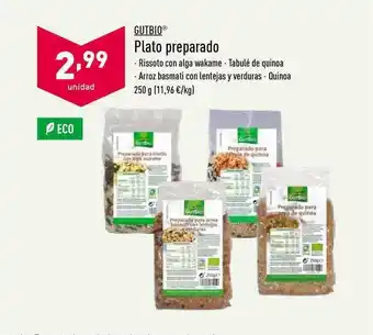 ALDI Gutbio Plato Preparado oferta