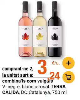 BonpreuEsclat TERRA CÀLIDA Vi negre, blanc o rosat DO Catalunya oferta