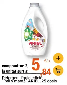 BonpreuEsclat ARIEL Detergent líquid edició "Peli y manta" oferta