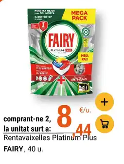 BonpreuEsclat FAIRY Rentavaixelles Platinum Plus oferta