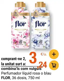 BonpreuEsclat FLOR Perfumador líquid rosa o blau oferta