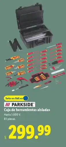 Lidl Parkside - caja de herramientas aisladas oferta