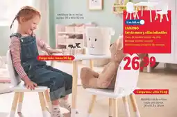 Lidl Livarno - set de mesa y sillas infantil oferta