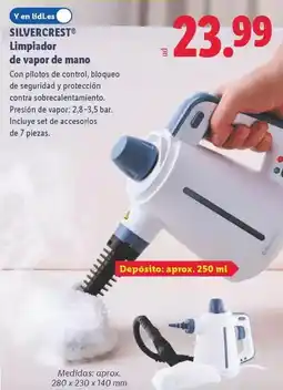 Lidl Silvercrest - limpiador de vapor de mano oferta