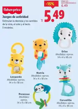 Lidl Fisher-price - juegos de actividad oferta