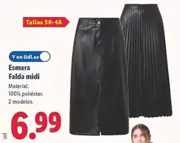 Lidl Esmara - falda midi oferta