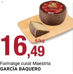 BonpreuEsclat GARCÍA BAQUERO Formatge curat Maestría oferta