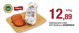 BonpreuEsclat BONPREU Sobrassada cular IGP Mallorca oferta