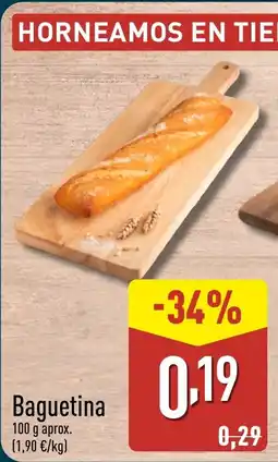 ALDI Baguetina oferta
