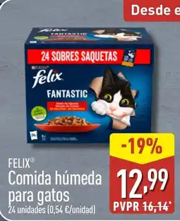 ALDI FELIX Comida húmeda para gatos oferta