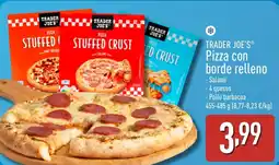 ALDI TRADER JOE'S Pizza con borde relleno oferta