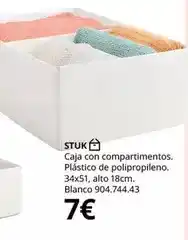 Blanco - caja con compartimentos. plástico de polipropileno