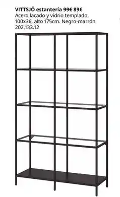 IKEA Vittsjo estantería oferta