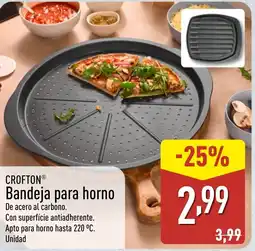 ALDI CROFTON Bandeja para horno oferta