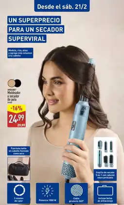 ALDI AMBIANO Moldeador y secador oferta