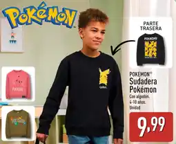 ALDI POKEMON Sudadera Pokémon oferta