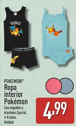 ALDI POKEMON Ropa interior Pokémon oferta