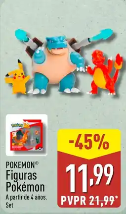 ALDI POKEMON Figuras Pokémon oferta