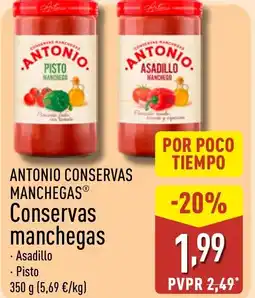 ALDI ANTONIO CONSERVAS MANCHEGAS Conservas manchegas oferta