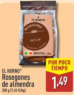 ALDI EL HORNO Rosegones de almendra oferta