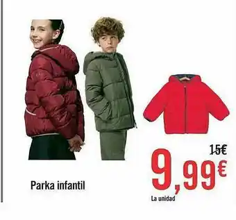 Carrefour Parka Infantil oferta