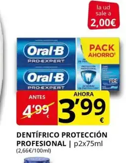 Supermercados MAS Dentífrico protección profesional oferta