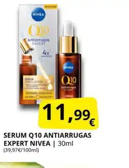 Supermercados MAS NIVEA Serum q10 antiarrugas expert oferta