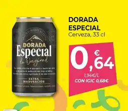 CashDiplo DORADA ESPECIAL Cerveza oferta