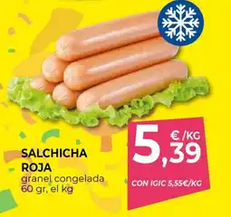 CashDiplo Salchicha roja oferta