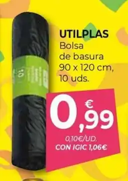 CashDiplo UTILPLAS Bolsa de basura oferta