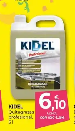 CashDiplo KIDEL Quitagrasas profesional oferta