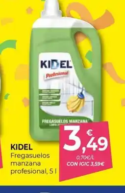 CashDiplo KIDEL Fregasuelos manzana profesional oferta