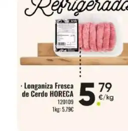 Family Cash HORECA Longaniza Fresca de Cerdo oferta