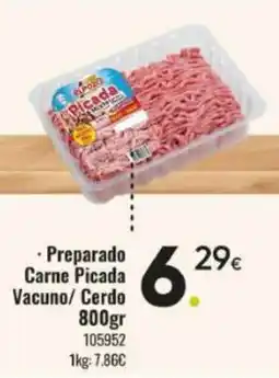 Family Cash Preparado Carne Picada Vacuno/ Cerdo oferta