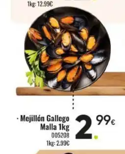 Family Cash Mejillón Gallego Malla oferta