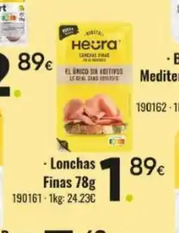 Family Cash Lonchas Finas oferta