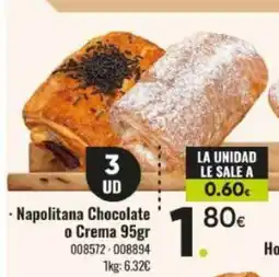 Family Cash Napolitana Chocolate oferta