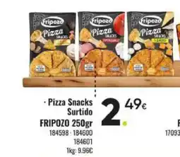 Family Cash FRIPOZO Pizza Snacks Surtido oferta