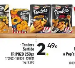 Family Cash FRIPOZO Tenders Surtido oferta