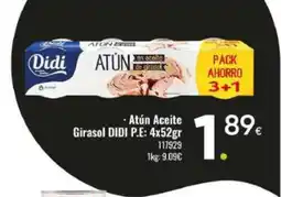 Family Cash DIDI Atún Aceite Girasol oferta