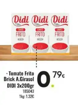 Family Cash DIDI Tomate Frito Brick A. Girasol oferta
