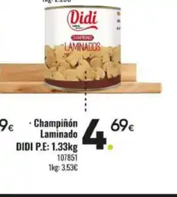Family Cash DIDI Champiñón Laminado oferta