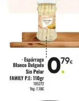 Family Cash FAMILY Espárrago Blanco Delgado Sin Pelar oferta