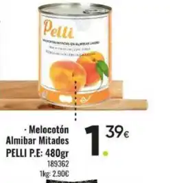 Family Cash PELLI Melocotón Almibar Mitades oferta