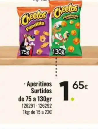 Family Cash Aperitivos Surtidos oferta