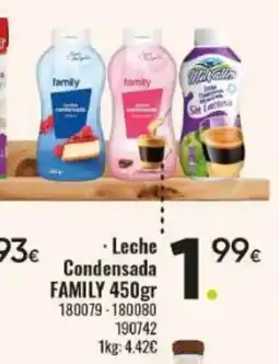 Family Cash FAMILY Leche Condensada oferta