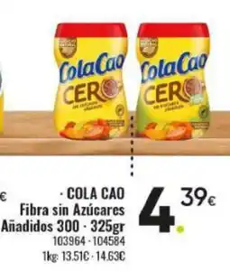 Family Cash COLA CAO Fibra sin Azúcares Añadidos oferta