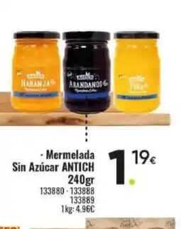 Family Cash ANTICH Mermelada Sin Azúcar oferta