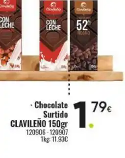 Family Cash CLAVILEÑO Chocolate Surtido oferta