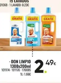 Family Cash DON LIMPIO oferta